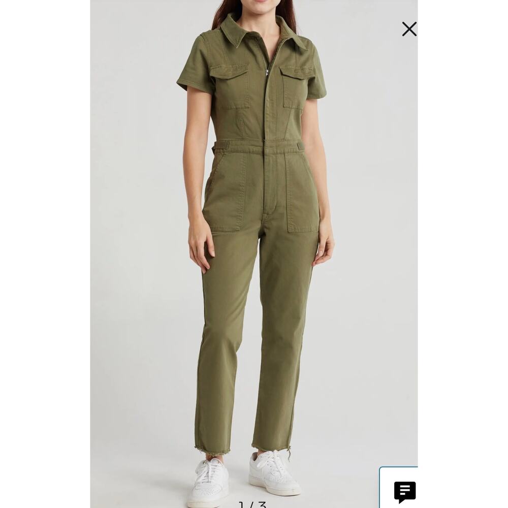 Good American Fit for Success Green Jumpsuit, 3XL NWT